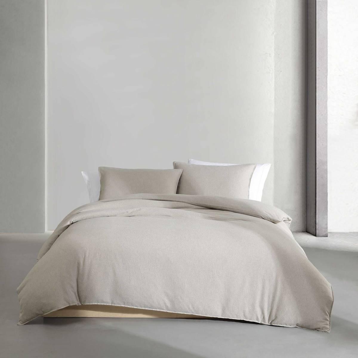 Calvin Klein Melange Flannel Duvet Cover Set