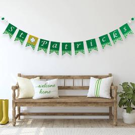 Northlight Seasonal St. Patrick''s Swallowtail Flag Wall Banner