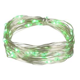 Northlight Seasonal 50ct. Green LED Micro Fairy Christmas Lights