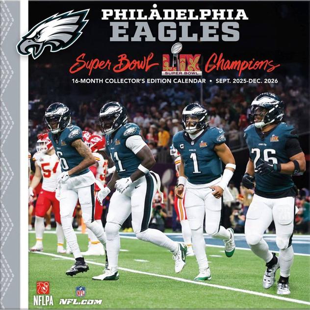Lang® 2026 Philadelphia Eagles Wall Calendar