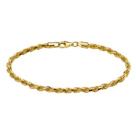 Gold Classics(tm) Gold over Sterling Silver Rope Bracelet