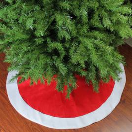 Northlight Seasonal 48in. Traditional Red Tree Skirt