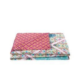 VCNY Home Windsor Reversible Medallion Multicolor Quilt Set