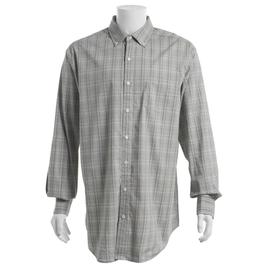 Mens Big & Tall Preswick & Moore® Stretch Dress Shirt - Green