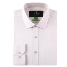 Mens Tom Baine Slim Fit Performance Button Down Dress Shirt - Tan