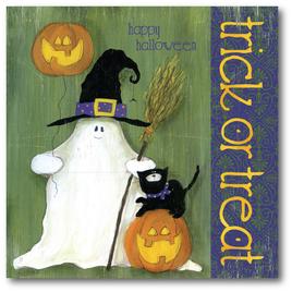 Courtside Market Trick-Or-Treat Wall Art - 16x16