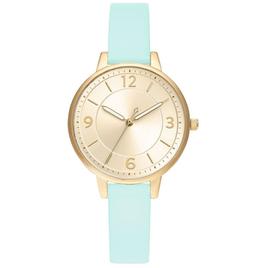 Womens Gold-Tone Champagne Sunray Dial Watch - 14997G-07-A26