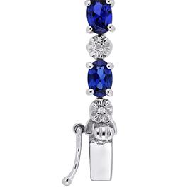 Gemstone Classics™ Diamond & Multi-Color Sapphire Bracelet