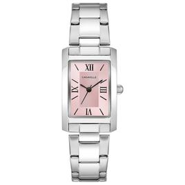 Womens Caravelle by Bulova Classic Pink Dial Watch - 43L224