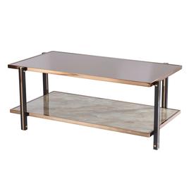 Southern Enterprises Thornsett Coffee Table w/ Mirrored Top