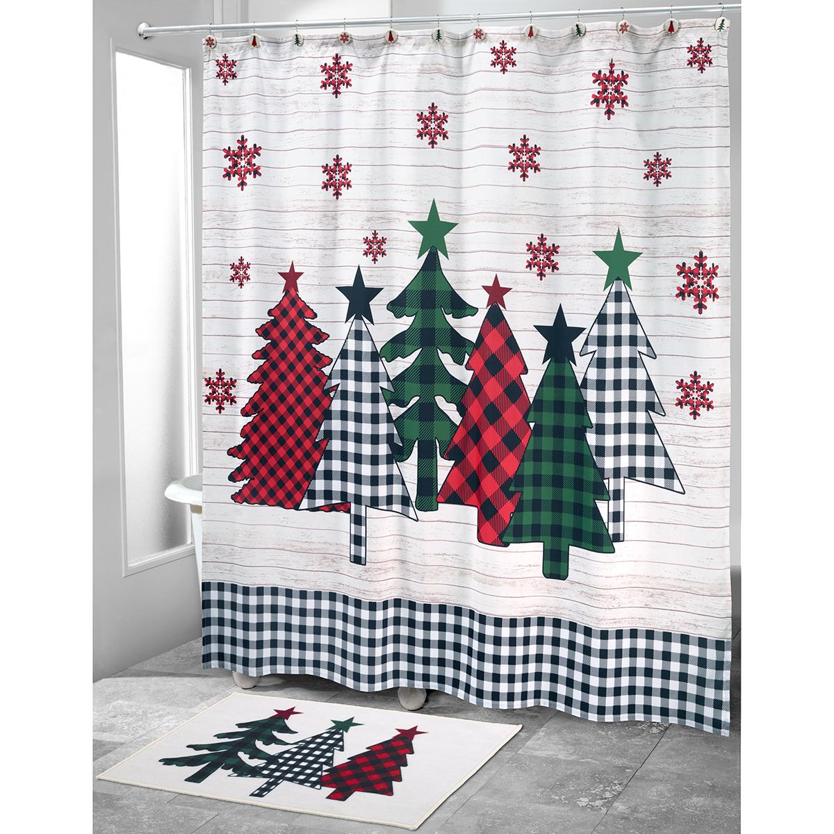 Avanti 'Tis The Season Shower Curtain