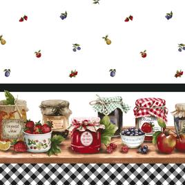 Achim Mason Jars Kitchen Curtain Set