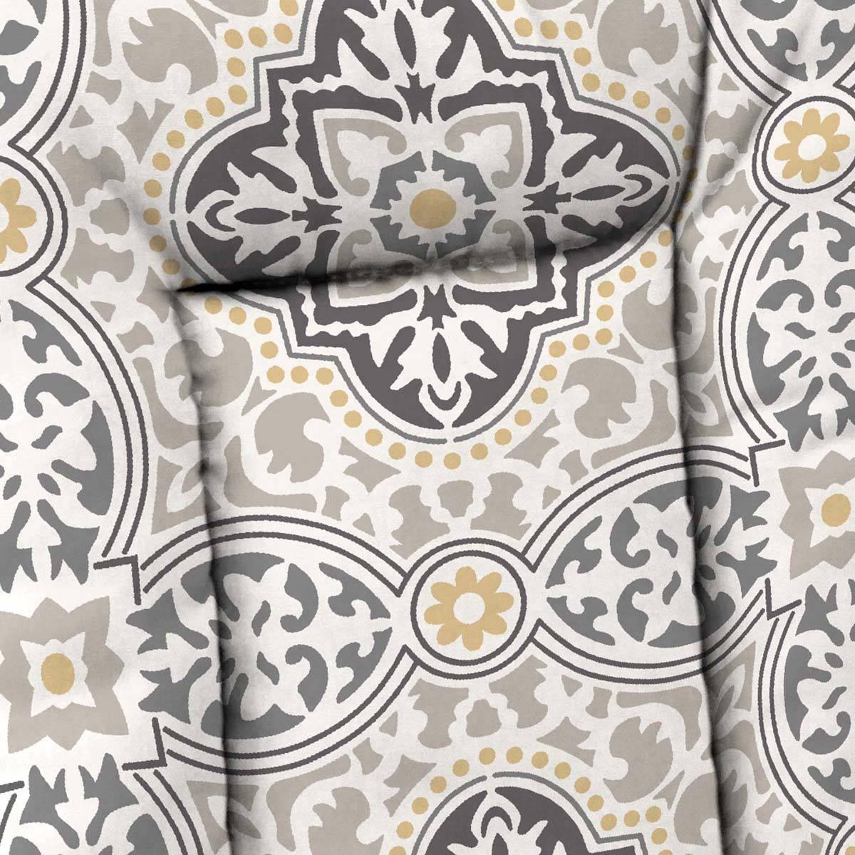 Jordan Manufacturing Rave Quatrefoil High Back Chair Cushion