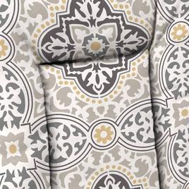 Jordan Manufacturing Rave Quatrefoil High Back Chair Cushion