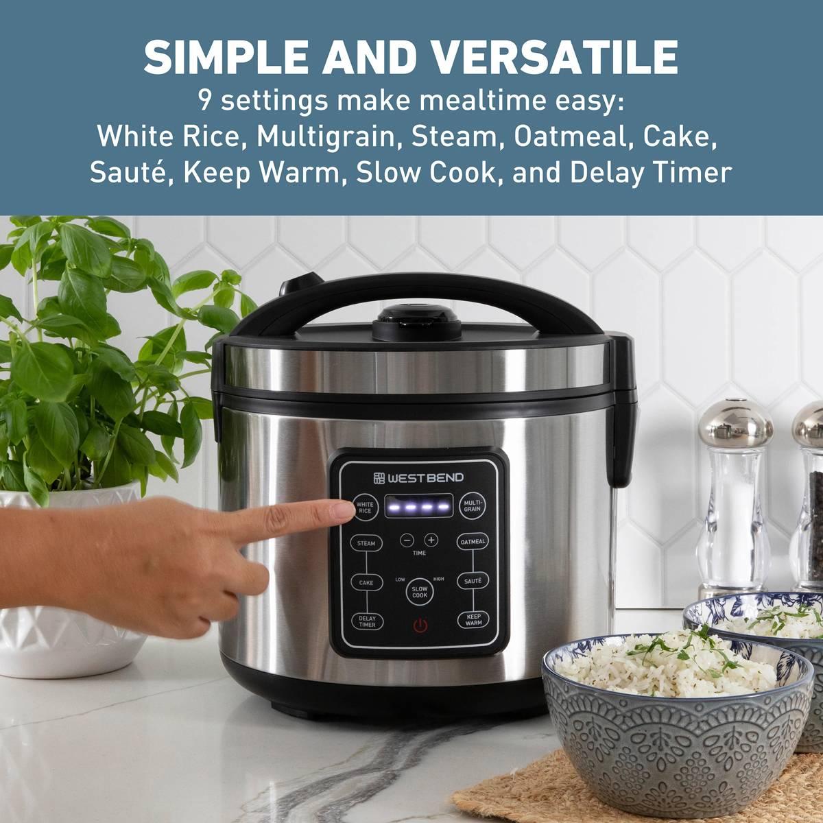 West Bend 20 Cup Multi-Function Rice Cooker