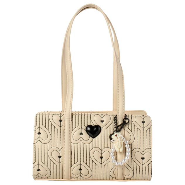 Luv Betsey by Betsey Johnson Barrow Hearts East/West Shoulder Bag