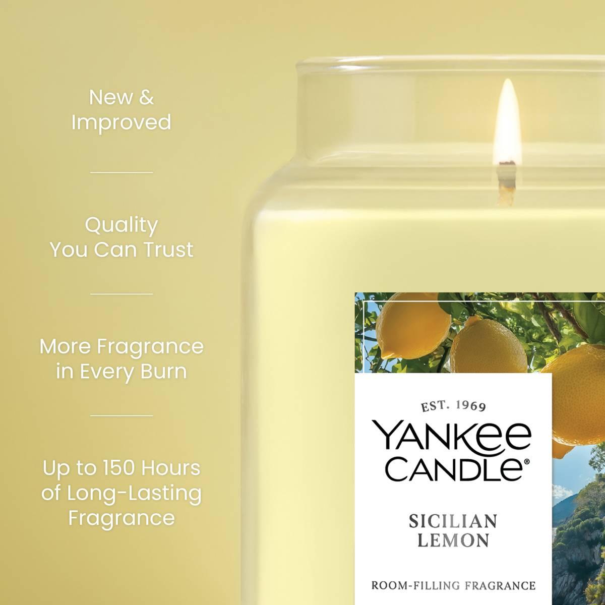 Yankee Candle® 22oz. Sicilian Lemon Jar Candle