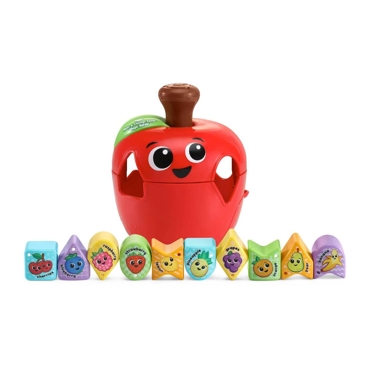 VTech Leapfrog Spin & Change Apple Shape Sort