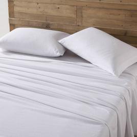 Eddie Bauer Solid Cotton Flannel Sheet Set
