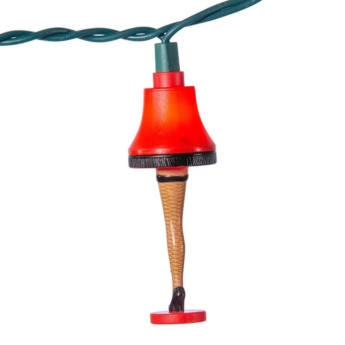 Kurt S. Adler UL A Christmas Story™ Colorful Leg Lamp Light Set