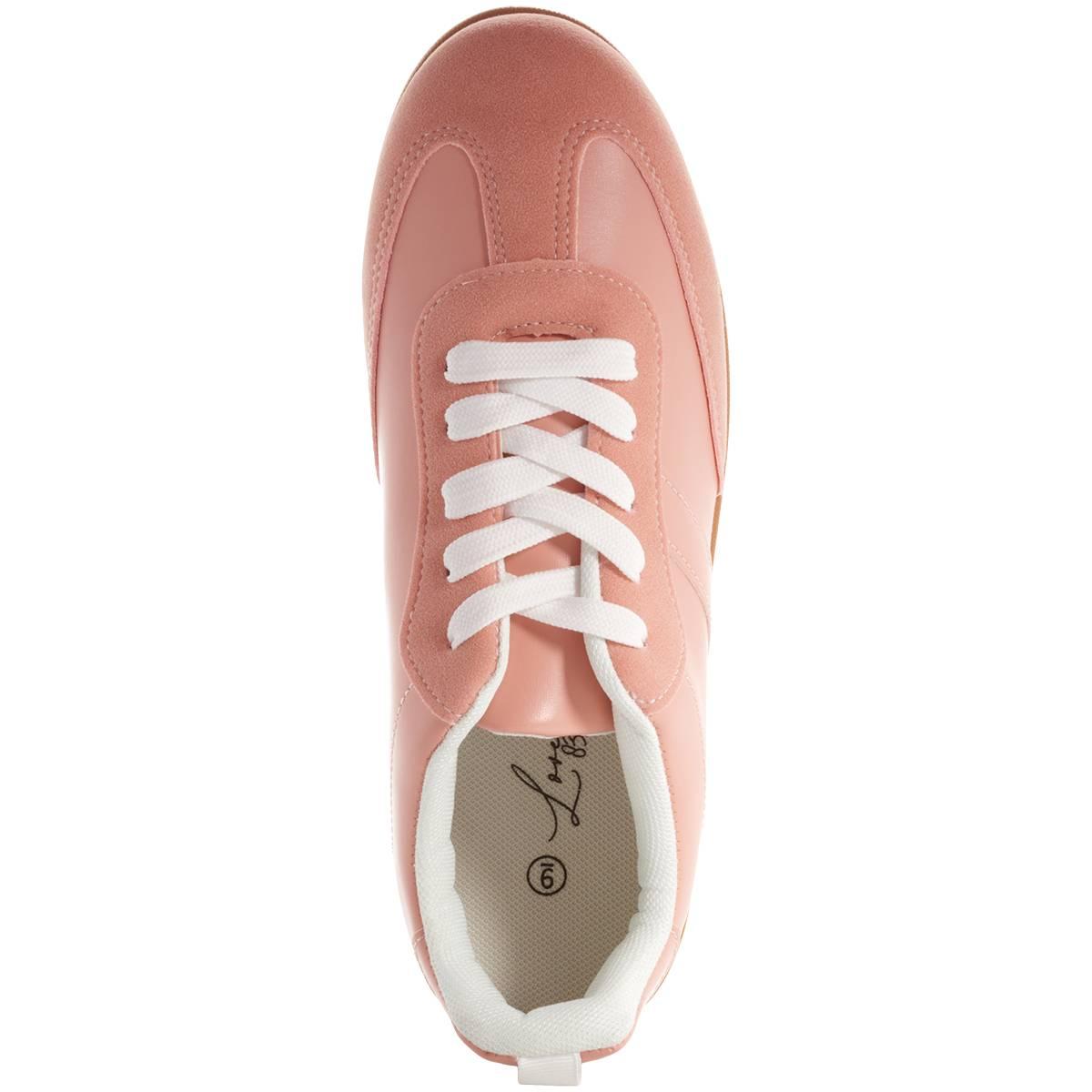 Womens Love 83 Dusty Pink Fashion Sneakers