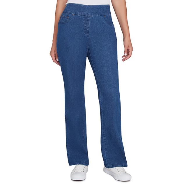 Petite Ruby Rd. Key Items Extra-Stretch Flare Denim Pant