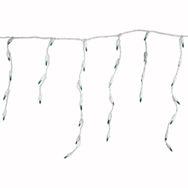 Northlight 3.5ft. Green Mini Icicle 100ct. Christmas Lights