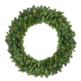 Northlight Seasonal Lit Canadian Pine Artificial Christmas Wreath