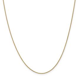 Unisex Gold Classics(tm) 0.80mm. 14k Gold Spiga 14in. Necklace