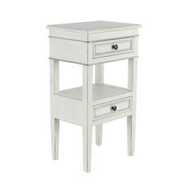 9th & Pike(R) White Pine Traditional Accent Table