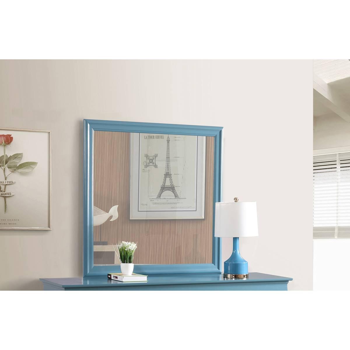 Passion Furniture Classic Square Dresser Mirror - 38x38