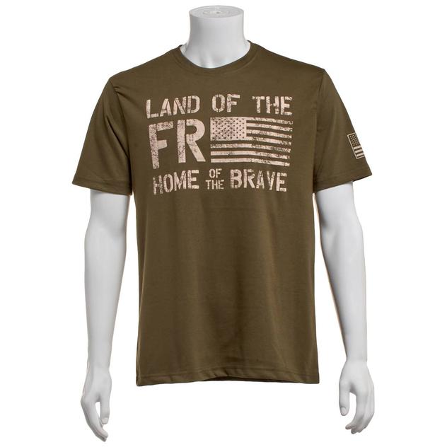 Mens Buckhorn River Land of the Free Tee