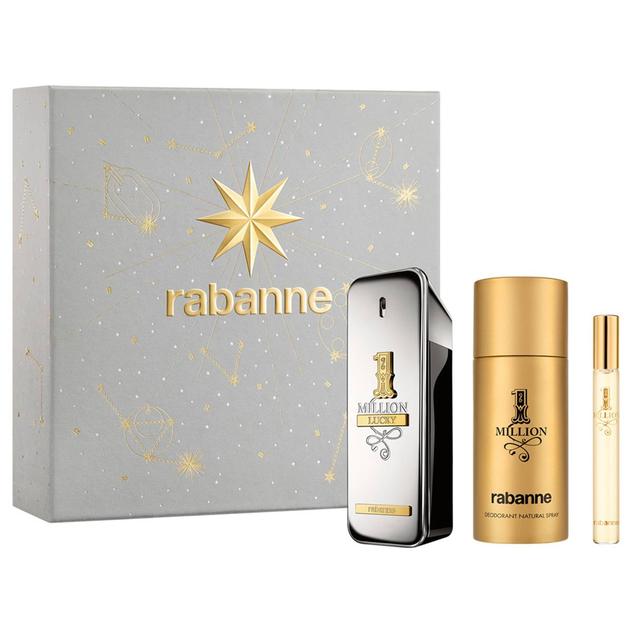 Rabanne 1 Million Lucky Eau de Toilette 3pc. Gift Set