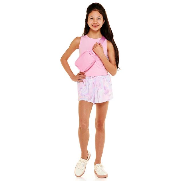 Girls (7-14) Yogalicious® Tank w/ Tie Dye Shorts Set