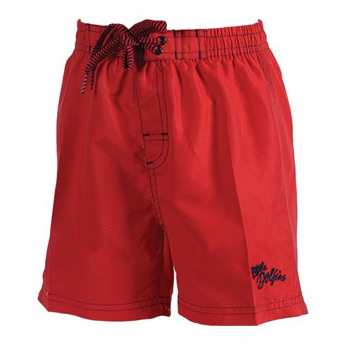 Toddler Boy Little Dolfin(R) Swim Trunks - Red