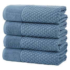 Freshfolds Grayson 4pc. Cotton Lattice Textured Bath Towel Set
