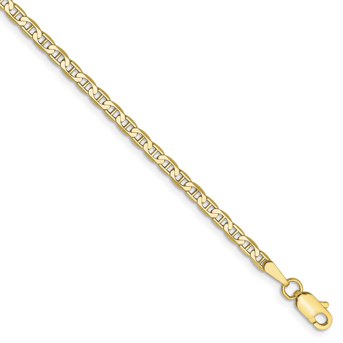 Gold Classics™ 10kt. Gold 2.4mm Flat Anchor Chain Necklace
