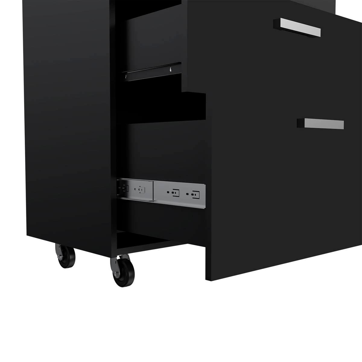 FM FURNITURE Penny 3 Drawer Storage Cabinet