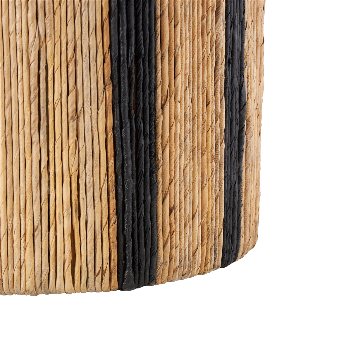 9th & Pike® Bohemian Brown Banana Leaf Accent Table