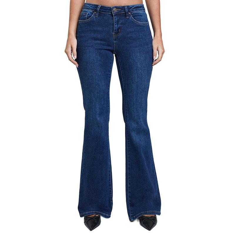 Juniors YMI Taylor Mid Rise Flare Jeans