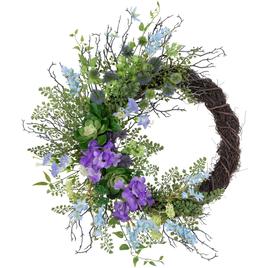 Northlight Seasonal Artificial Mixed Wildflowers Spring Wreath