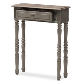 Baxton Studio Noemie 1 Drawer Console Table