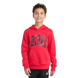 Boys (8-20) adidas® Graphic Pullover Hoodie - Red