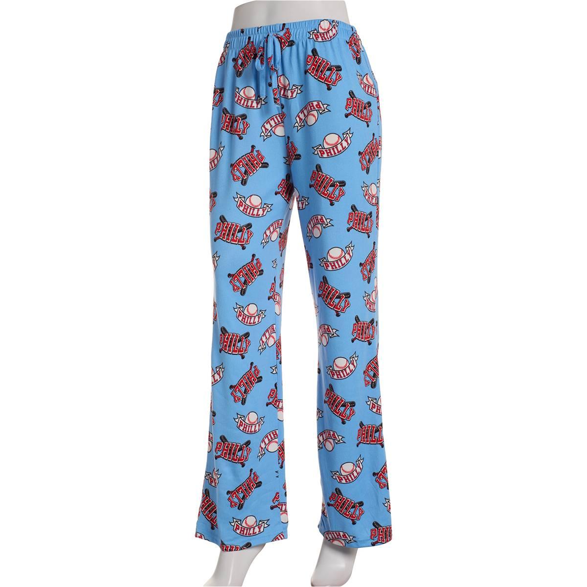 Womens Tailgate Philadelphia Baseball Pajama Pants