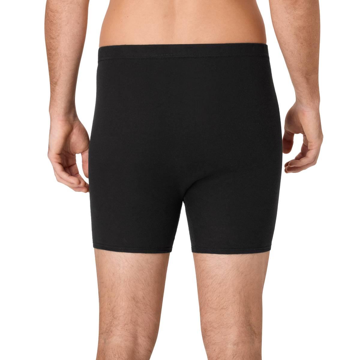 Mens Hanes Ultimate® Core 4pk. Boxer Briefs - Black/Blue/Grey