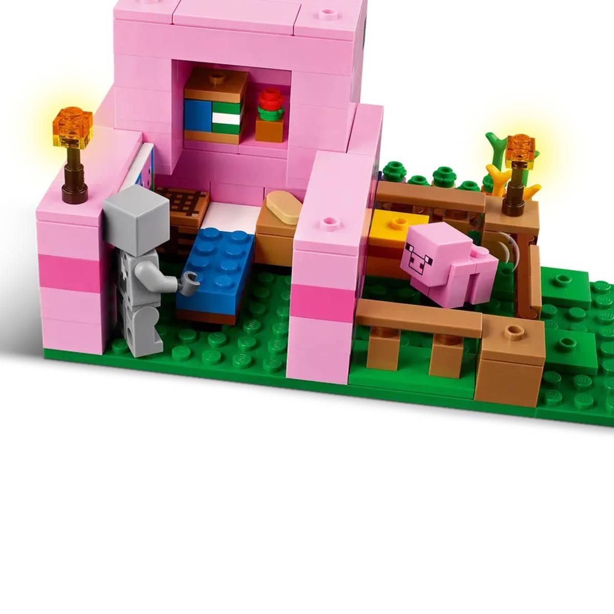 LEGO® Minecraft The Baby Pig House Building Kit