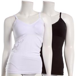 Womens Skinnygirl 2pk. Seamless Camisoles - SG3880-2PKA