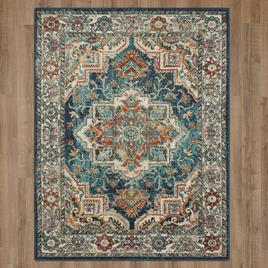 Mohawk Home Dellen Blue Area Rug