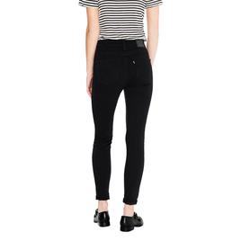 Womens Levi's® 721 High Rise Soft Black Skinny Jeans