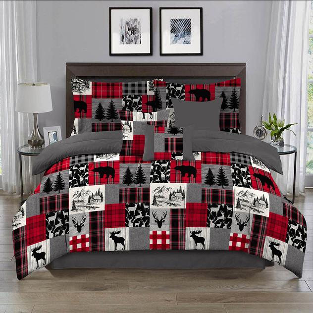 Ashley Cooper™ 7pc. Redwood Grove Reversible Comforter Set